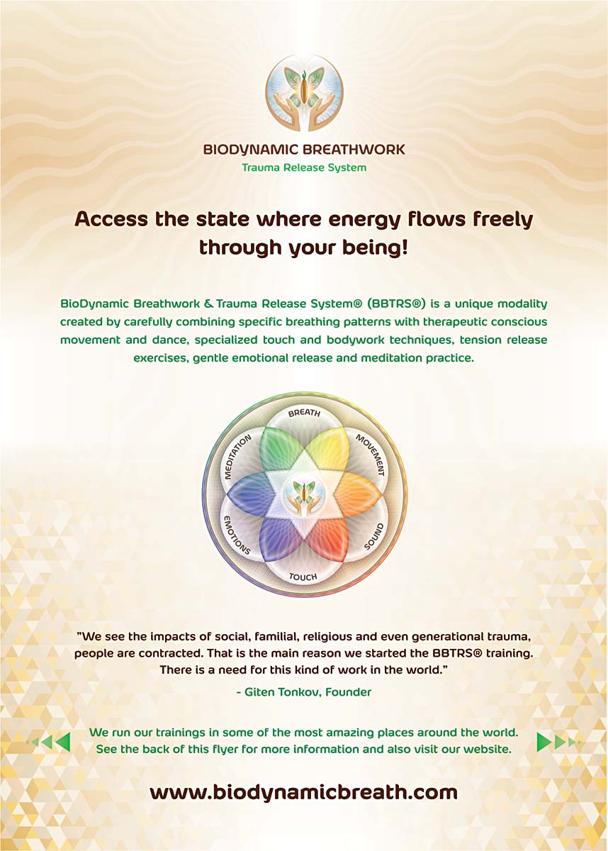 Breathwork Promo - Festival Flyer