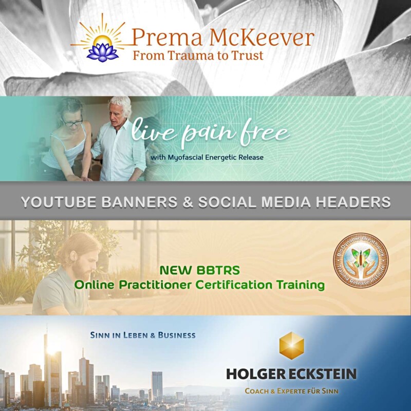 Social Media Headers and Youtube Banners